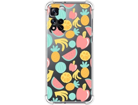 Carcasa para Xiaomi Redmi Note 11 Pro+ Plus 5G TUMUNDOSMARTPHONE Dibujos Antigolpes Frutas 02 Multicolor