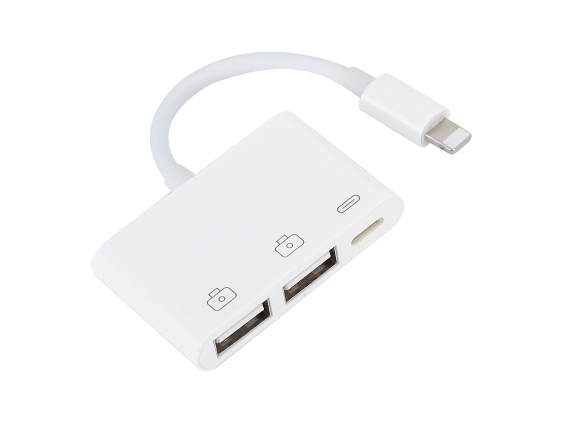 Memoria Usb 2.0 Portátil De Metal De 16 Gb Con Adaptador Otg Para Ordenador Y Portátil.