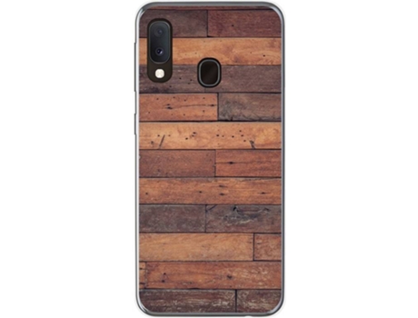 Carcasa Samsung Galaxy A20e 5.8" TUMUNDOSMARTPHONE Madera 03 Multicolor
