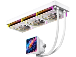 Ventilador Flow360 Se Argb Con Pantalla Lcd De 4 Pulgadas Y Sincronización Dinámica De Luz.
