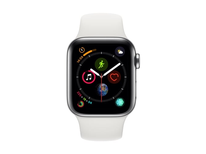 APPLE Watch Series 4 Cellular 40mm deportivo acero, blanco