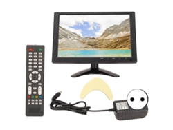 Monitor De Seguridad De 10,1 Pulgadas, 1280 X 800 Ips, Altavoces Duales Integrados, Entrada De Múltiples Puertos, Monitor Cctv Para Pc, Portátil, Enc