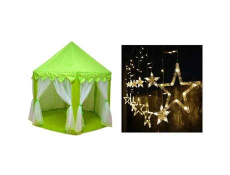 Piscina de Bolas Tipi Portátil, Castillo de Princesa, Casa de Juegos, Carpa Pequeña Estilo H