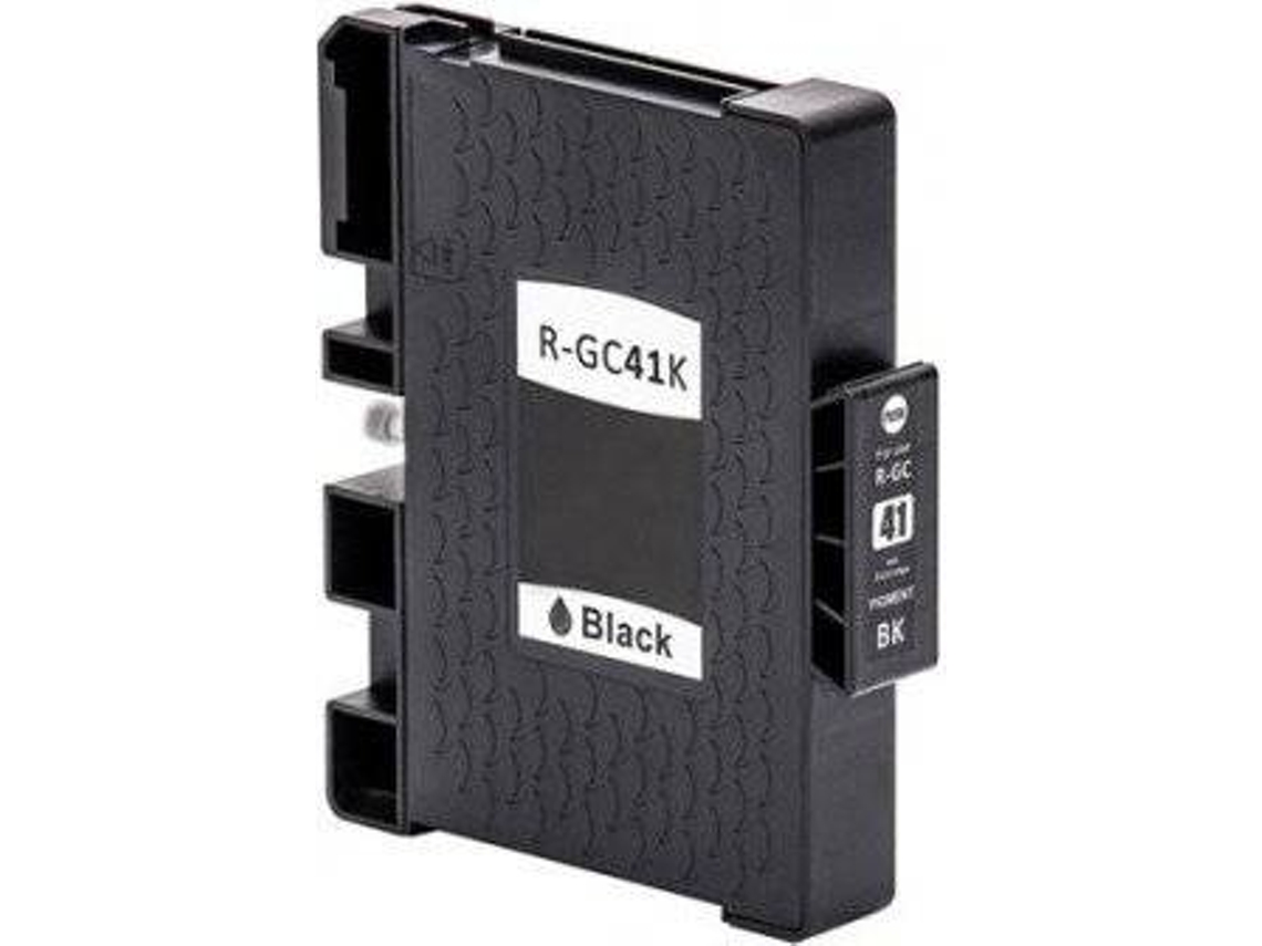 Cartucho para ricoh gc41 Negro Tinta de Pigmento 405765 / 405761