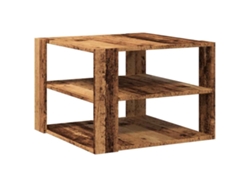 Maison Exclusive - Set Mesas De Centro Madera Ingeniería Envejecida 58x58x40 Cm
