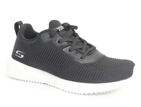 Zapatillas SKECHERS Bobs Squad Tough Mujer (36.5 - Negro)