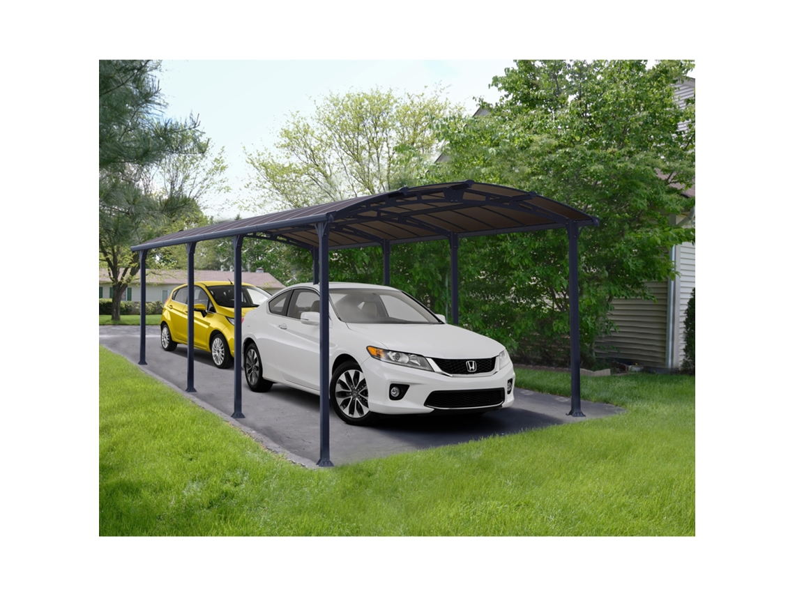 Cochera CANOPIA Aluminio Arcadia 3,6 X 8,6 m