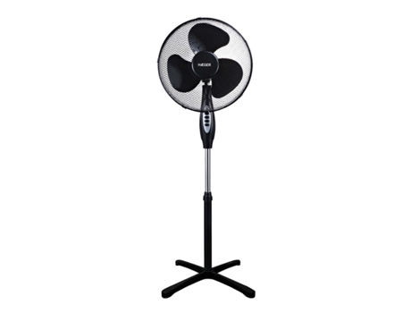 Ventilador de Pie HAEGER Cross Wind (3 velocidades - 45 W - Diámetro 40 cm)