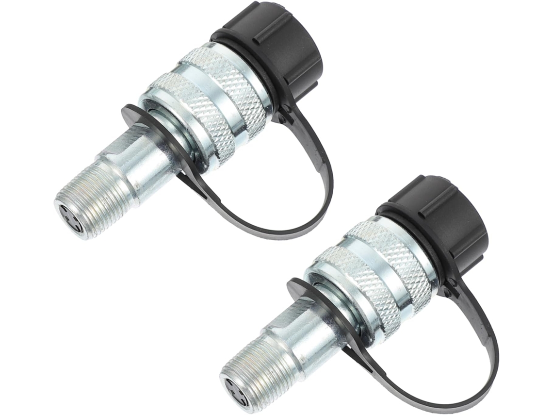 Conectores Hidráulicos Rápidos De 2 Piezas Para Mangueras De Aceite. Fáciles De Instalar Y Usar.