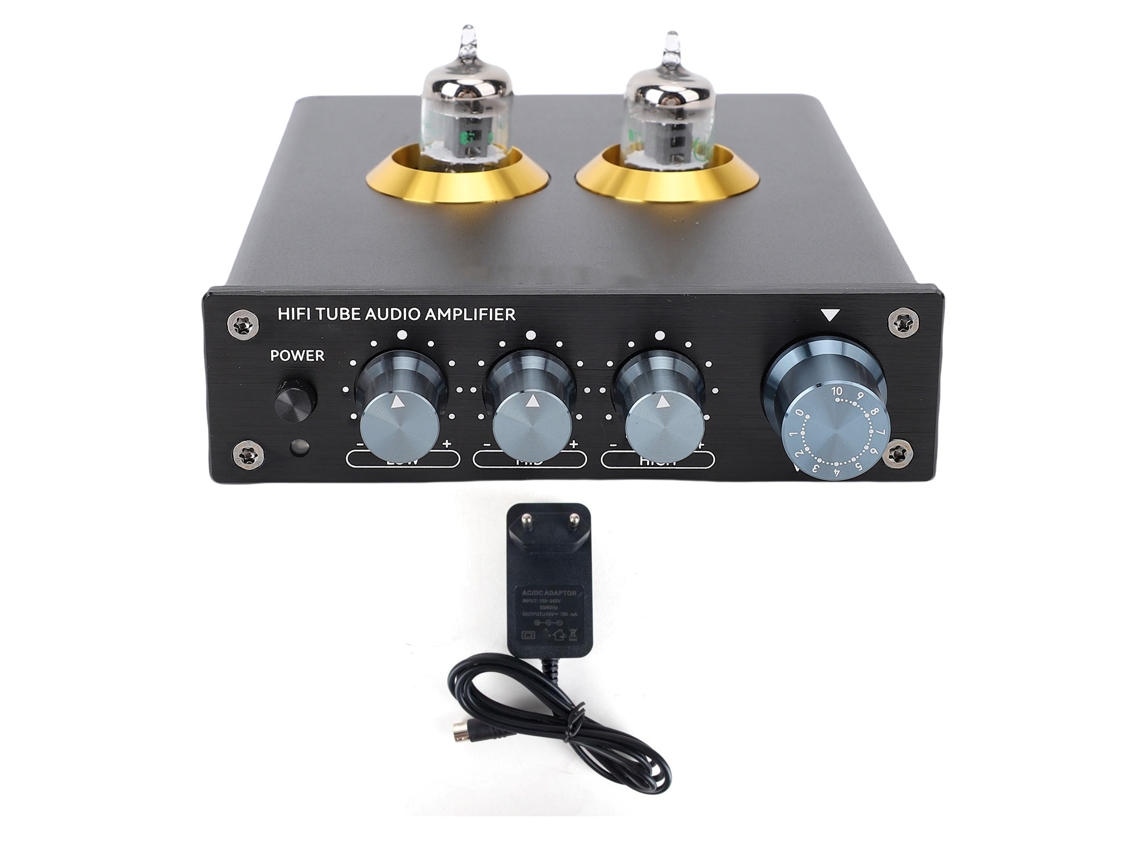 Pré amplificador de Tubo de Vácuo, Amplificador de Áudio Hifi. EOOCOO