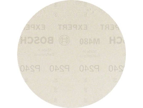 Malla de Lixa BOSCH Expert M480 para Lijadoras Excéntricas 125 mm - G 240 50 Un