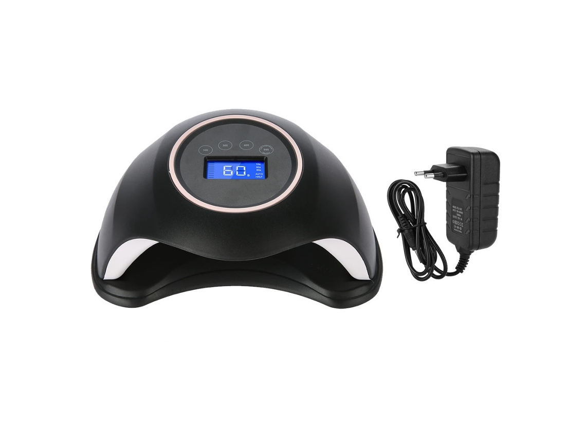 Lâmpada De Unhas Led 48w Secador De Unhas Com Timer Automático Ferramenta De Manicure (preto)