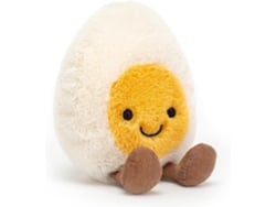Peluche Divertido De Huevo Hervido Happy Food, Pequeño (xq)kk