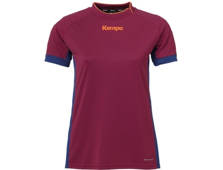 Camiseta de Mujer para Fútbol KEMPA Prime Rojo (XS)