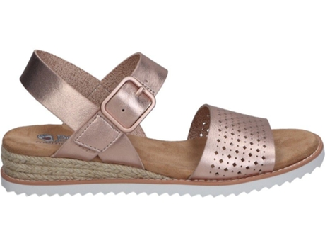 Sandalias de Mujer SKECHERS Tecido Beige (38)