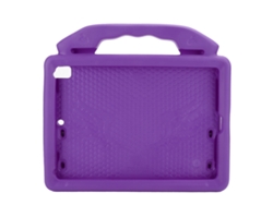 Capa Protetora Eva Anti-choque Para Tablet Ios 9.7" 2017/2018 Com Manopla E Suporte Roxa