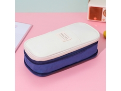 Estuche para lápices expandible, estuche para lápices de gran capacidad, estuche para lápices para estudiantes, estuche de almacenamiento