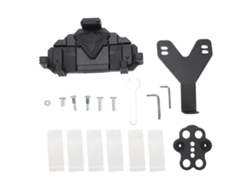 2026-soporte Para Teléfono De Patinete Ajustable Con Absorción De Impactos Para Teléfonos De 4.7 A 7.1 Pulgadas Negro