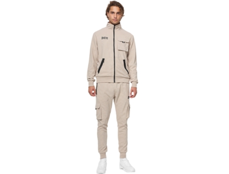 Chándale para Fitness BENLEE Chándal Camarillo Beige (2XL)