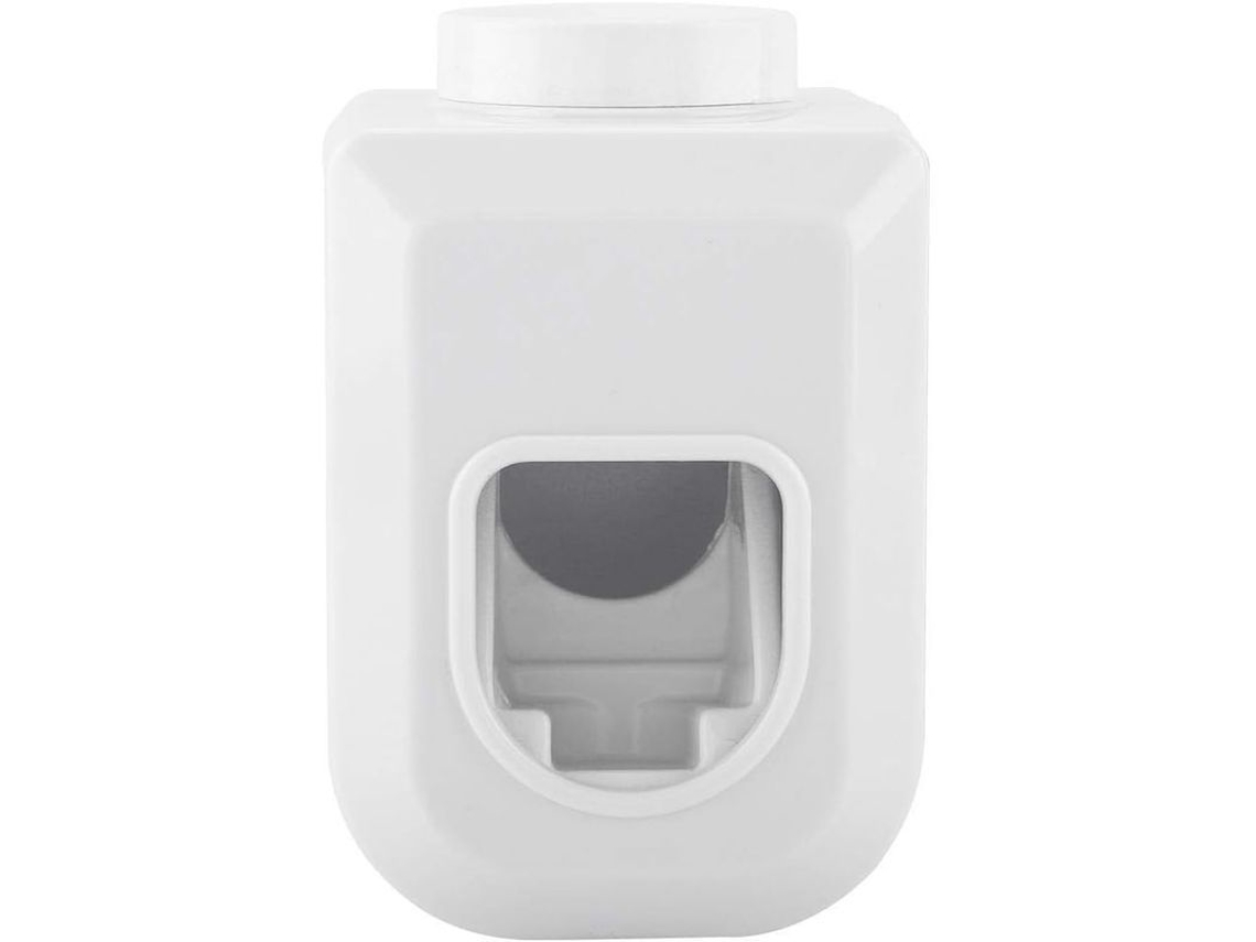 Dispensador Automático De Pasta De Dientes De Pared Para Baño, Sin Residuos, Blanco.