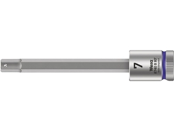 Vaso de punta Zyklop con función de retención 3/8" 8740 B HF Hex-Plus 7,0 x 100 mm WERA 05003038001