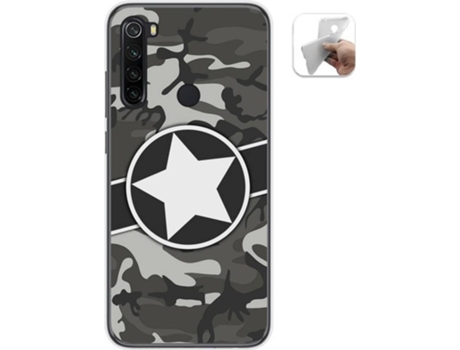 Carcasa Xiaomi Redmi Note 8T TUMUNDOSMARTPHONE Camuflaje 02 Multicolor