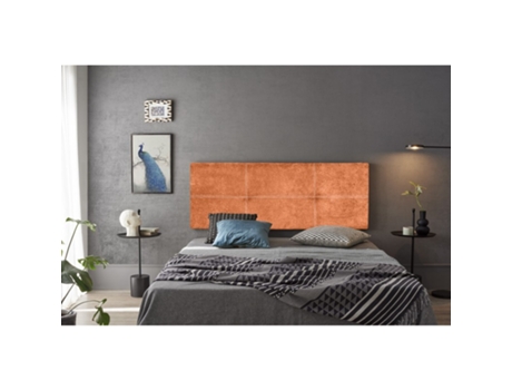 CABECERO DALIA TELA NIDO NARANJA 190