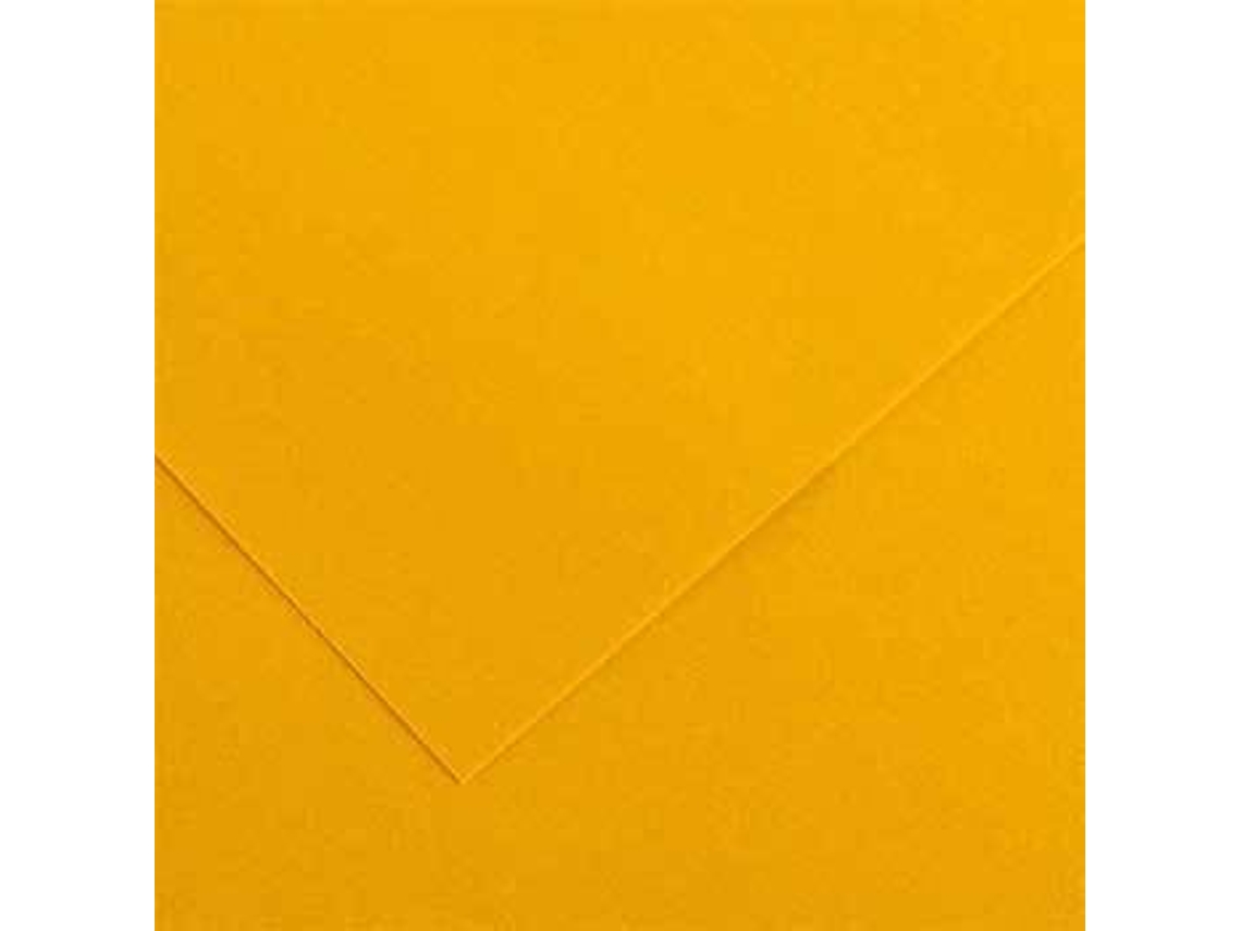 Cartulina CANSON Amarillo (50 x 65 cm - 1 Unidad - 185 g/m²)