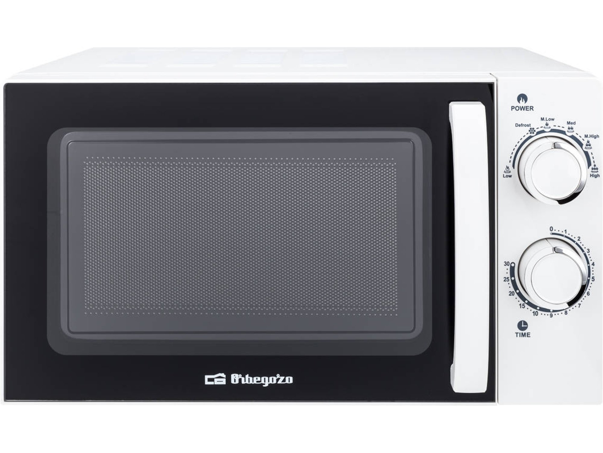 Microondas ORBEGOZO MI 2015 (20 L - Sin Grill - Blanco)