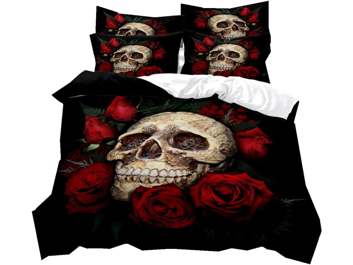 Juego Ropa Cama Hombre Funda Nórdica Juego Almohada Funda 140 X 200 Cm 50 75 220 240