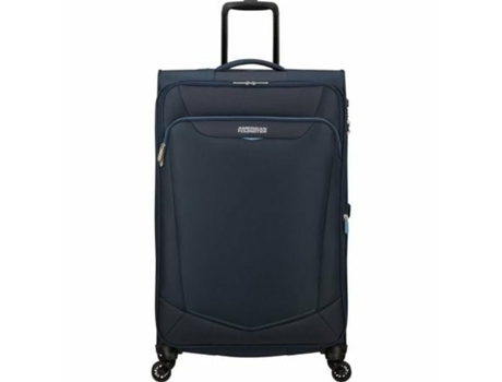 Maleta AMERICAN TOURISTER SummerRide Spinner (Azul - 100 % poliéster - 80 x 48 x 30 cm)