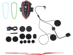 Casco de moto con Bluetooth, asistente de voz, llamadas manos libres, luz y reducción de ruido. SFUSHOS