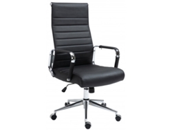 Silla de Escritorio DUDECOR (Acero - Negro)