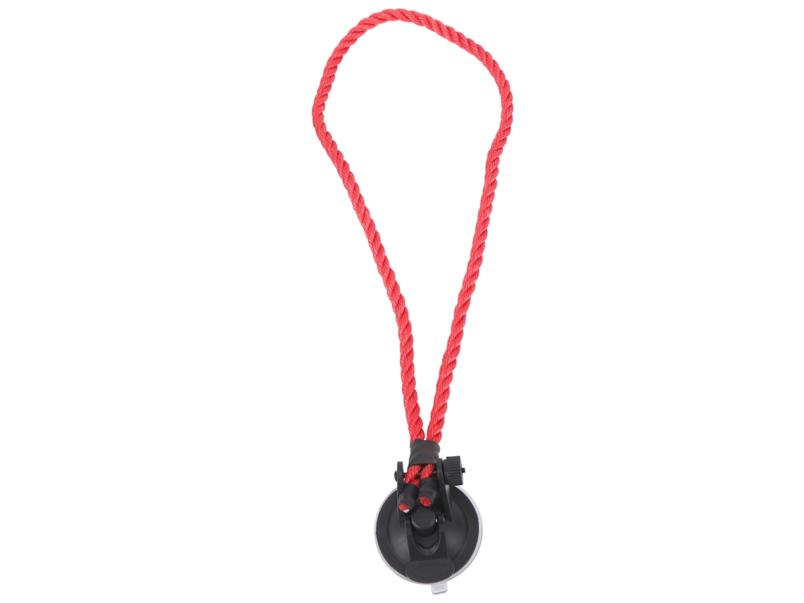 Soporte Para Sombrero De Vaquero Con Ventosa Y Cuerda Para Vehículo, Montaje En Pared, Decoración Del Hogar, Rojo