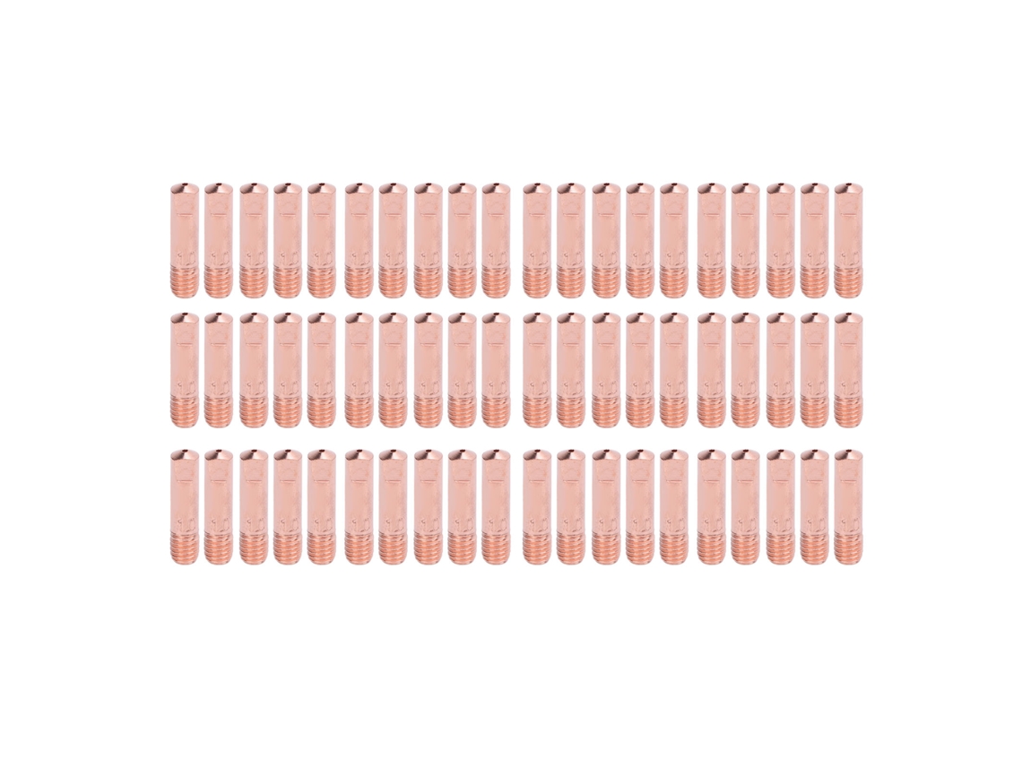 60 Puntas De Soldadura Mig De 0,039 Pulgadas (1 Mm) De Cobre De Alta Conductividad Para Mb15 15ak