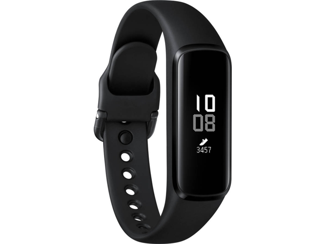Reloj deportivo SAMSUNG Galaxy Fit E (Bluetooth - 240h de autonomía - A prueba de agua - Negro)