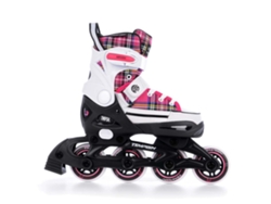 Patins Inline para Menina Rebel T Adjustable Rosa Eu 29-32Tempish