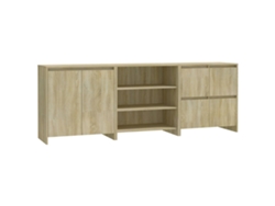 Aparador exclusivo de madera procesada Sonoma Maison (175 x 129 x 90 cm)