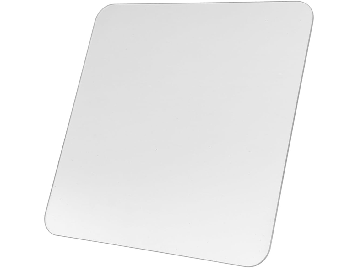 Alfombrilla De Ratón De Cristal Transparente Para Juegos De Pc, Formato Oficina Con Superficie