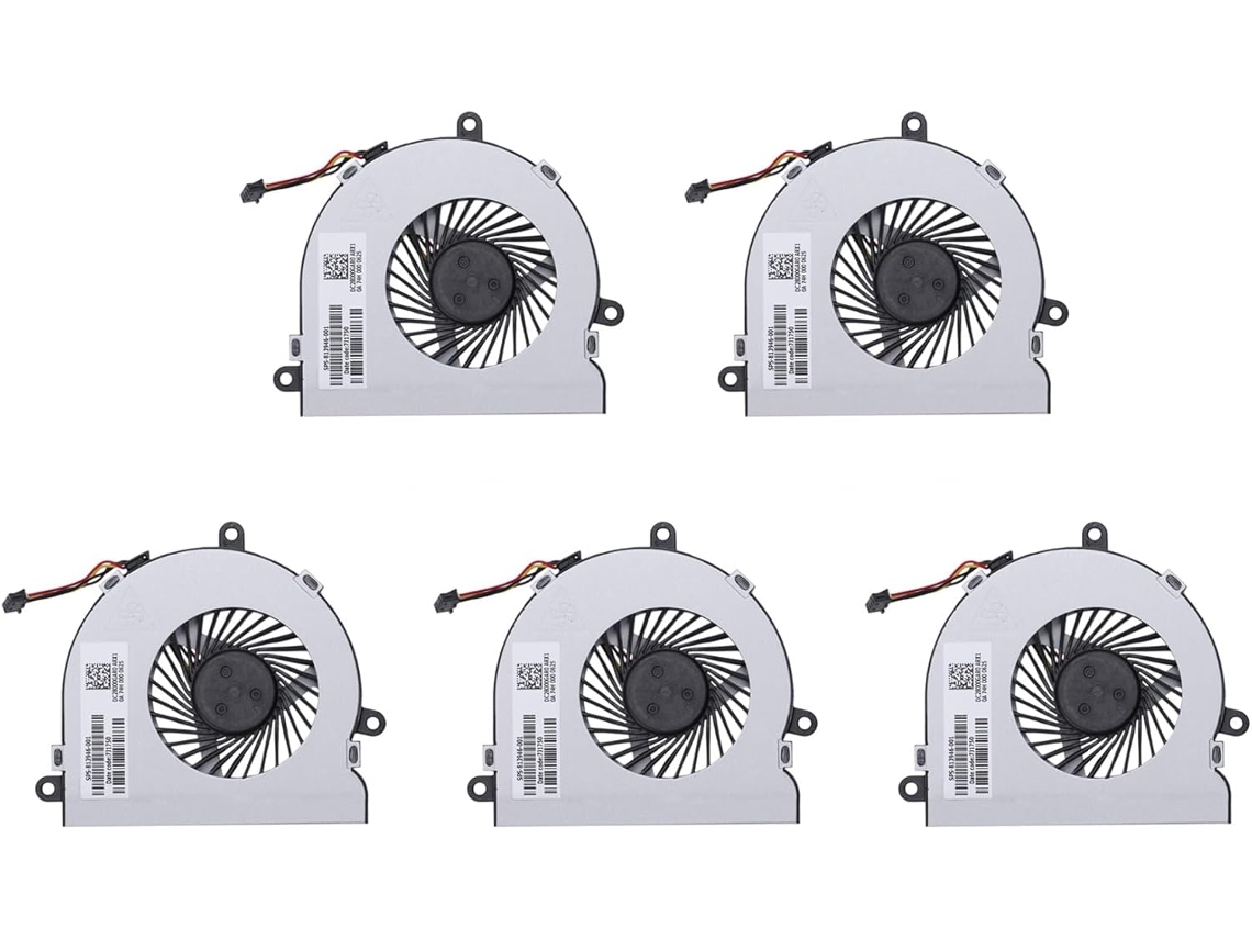 5 Ventiladores De Refrigeración Para Portátiles 15- Ac- A- Af 250 G4- Ac121tx- Ac121dx 813946- 001