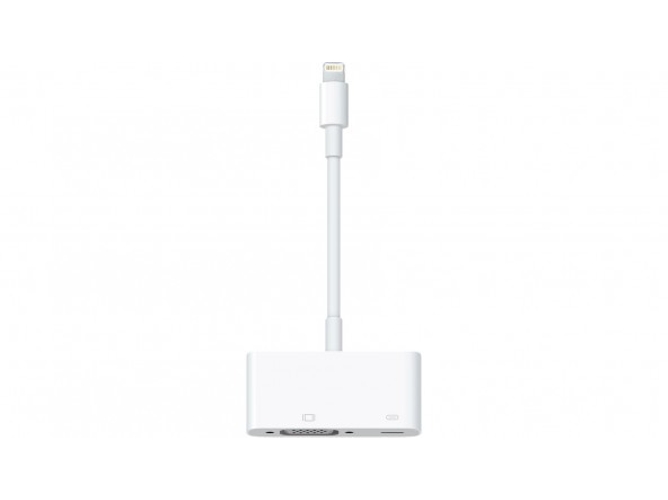Adaptador APPLE MD825ZM/A (iPad - Lightning - VGA - 2 Puertas)