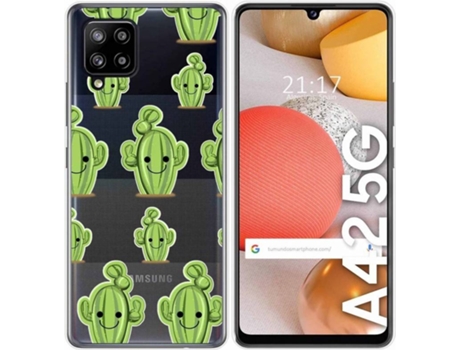 Carcasa Samsung Galaxy A42 5G TUMUNDOSMARTPHONE Cactus Multicolor