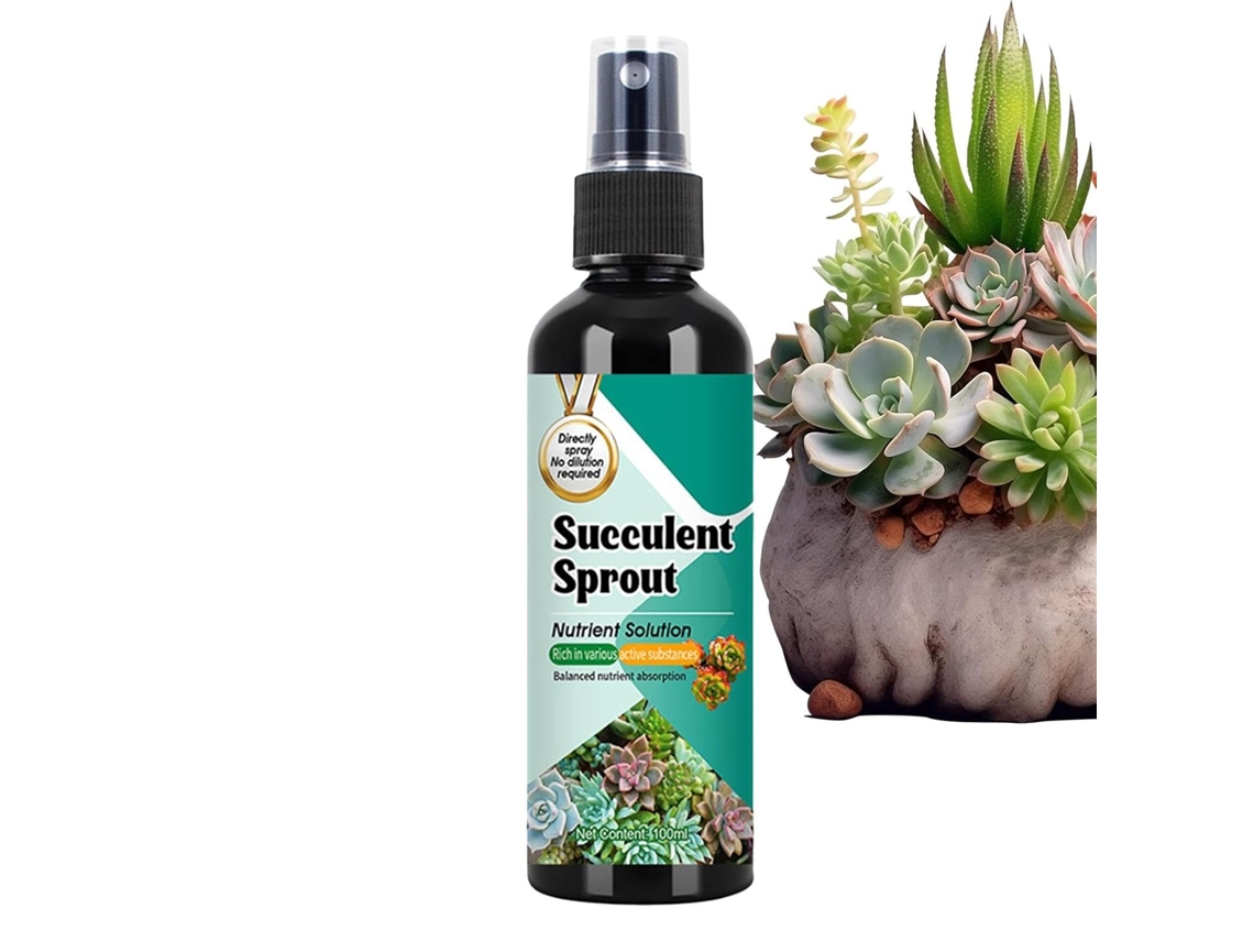 Fertilizante Para Cactus - Fertilizante Para Plantas De Interior En Maceta, 100 Ml. Estimulante De Brotación Para El
