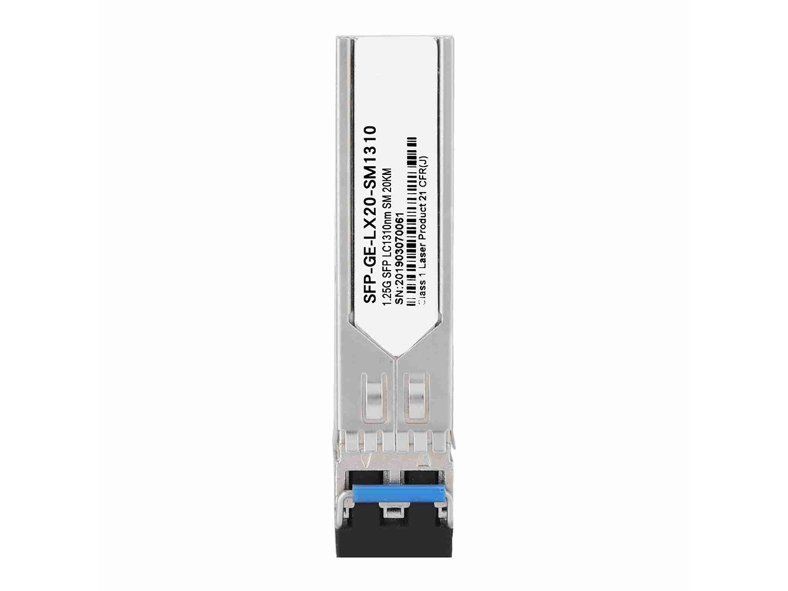 Módulo Óptico Transceiver Sfp Ge Lx20-sm1310 Fibra Dupla Single-mode 20km 1,25gbps Para Hp Cisco Huawei