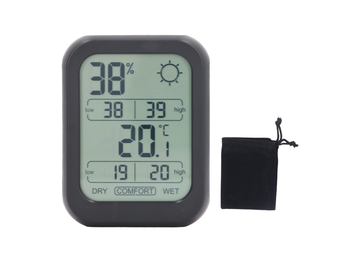 Termómetro De Humedad Para Interiores Con Pantalla Hd Grande Y Sensor De Temperatura Y Humedad De Alta Precisión.