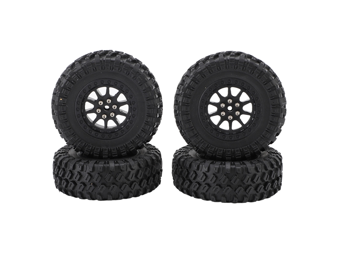 Neumáticos De Goma Resistentes Para Coches Rc, Neumáticos Para Camiones De Control Remoto Mn82, Color Negro.