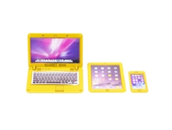Bjww-3 Peças Conjunto Acessórios Casa De Bonecas Mini Laptop Tablet Telefone Móvel Para Bonecas 1/6 1/12 Doolspj-500-xh-03