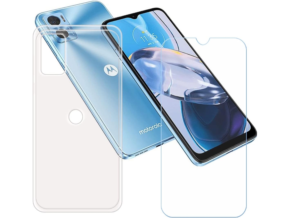 Protector de Pantalla Protetora Flexível Gel para Motorola Moto E22I 4G HONGWE. Transparente