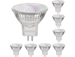 2026-lámparas Halógenas 12v 35w Gu4 2800k Luz Blanca Cálida Regulable Paquete De 8