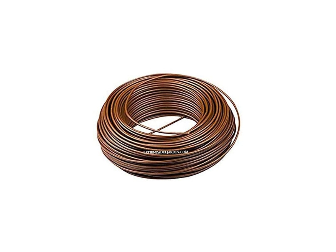 Microtubo Riego Flexible 4X6 Mm Marrón, 100 Metros SUINGA